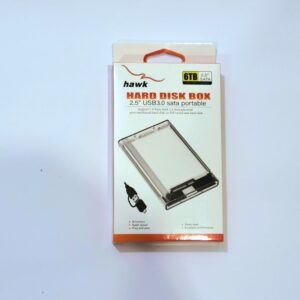 HAWK 2.5″ HDD Case USB 3.0 Crystal