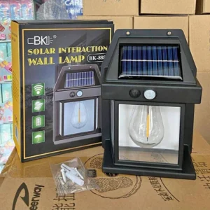 Rechargeable Solar Wall Light | Motion Sensor, Waterproof, Outdoor LED