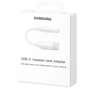 SAMSUNG EE-UC10JUWEGUS USB-C to 3.5mm Headphone Jack Adapter for Note10 and Note10+