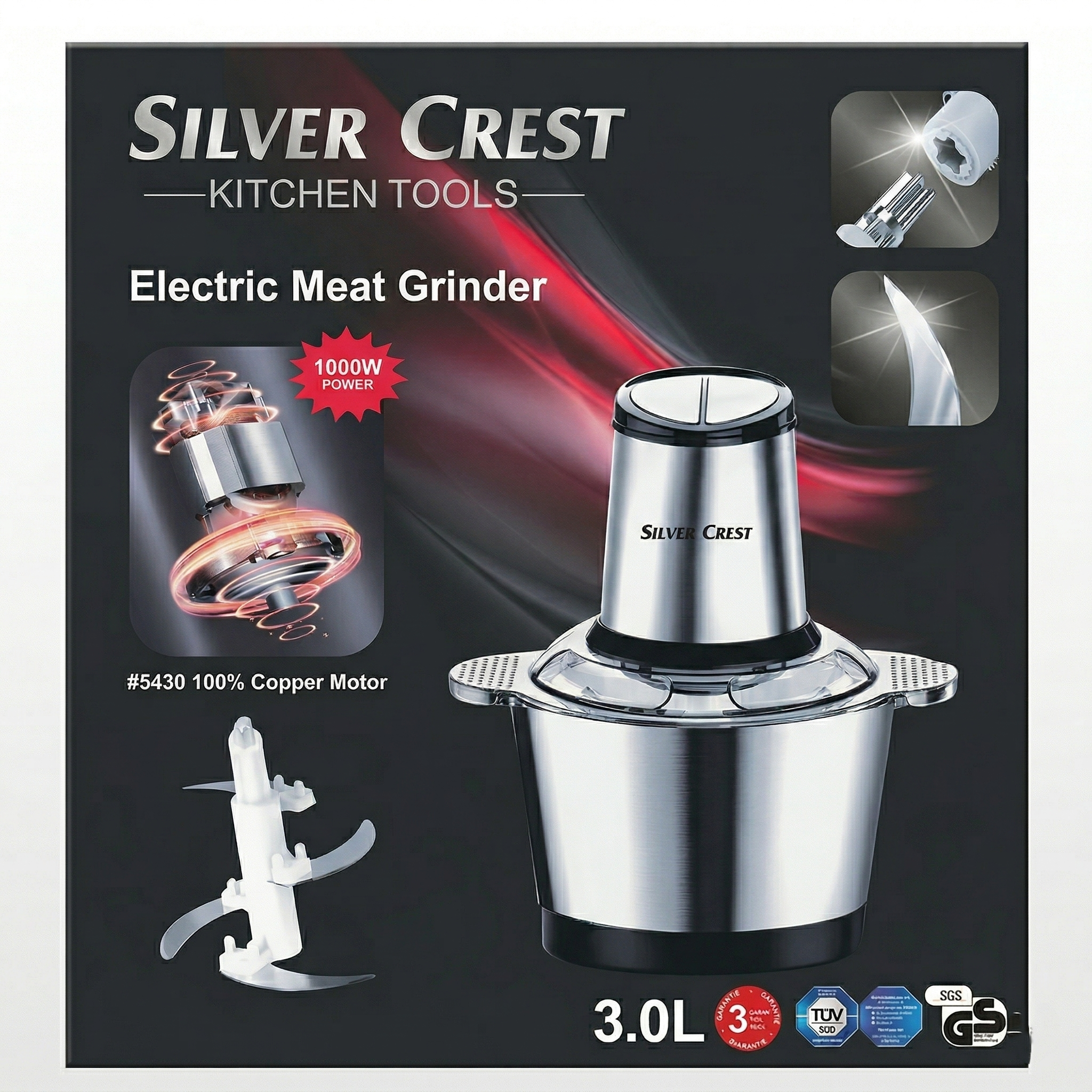 Silver Crest Meat Grinder - Image 2